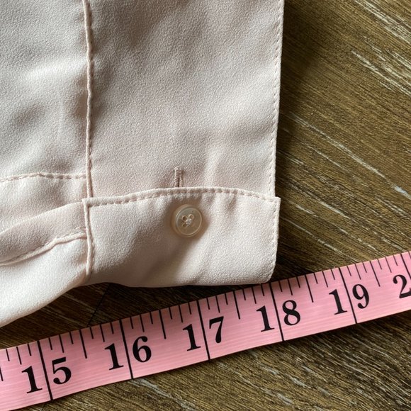 Express Embroidered and Netted Size XS Neutral Blouse - Picture 9 of 9